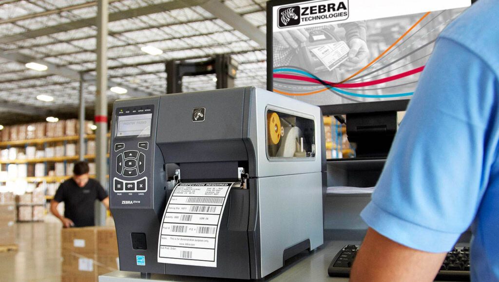 Zebra labelprinter
